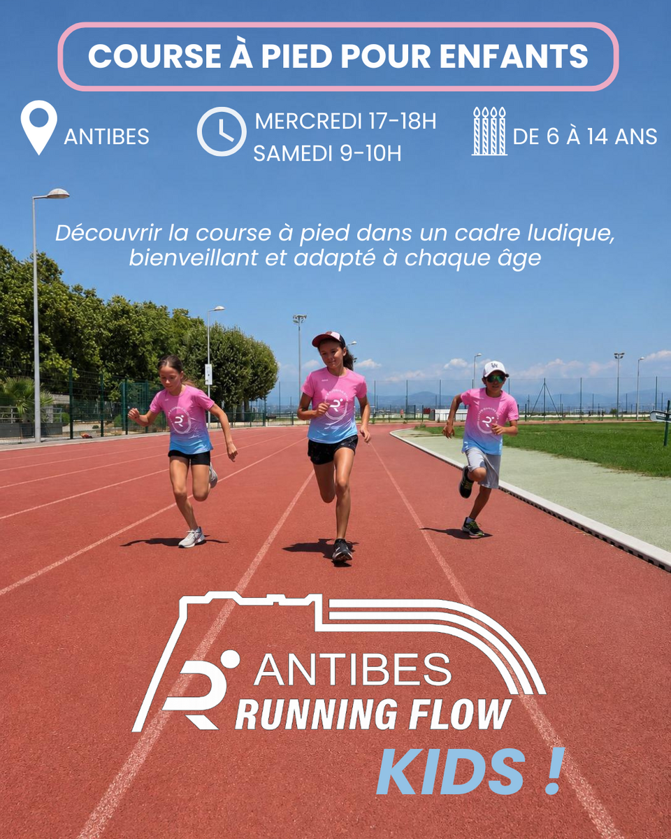 👧🏼👟 ANTIBES RUNNING FLOW KIDS 👟 👦🏻