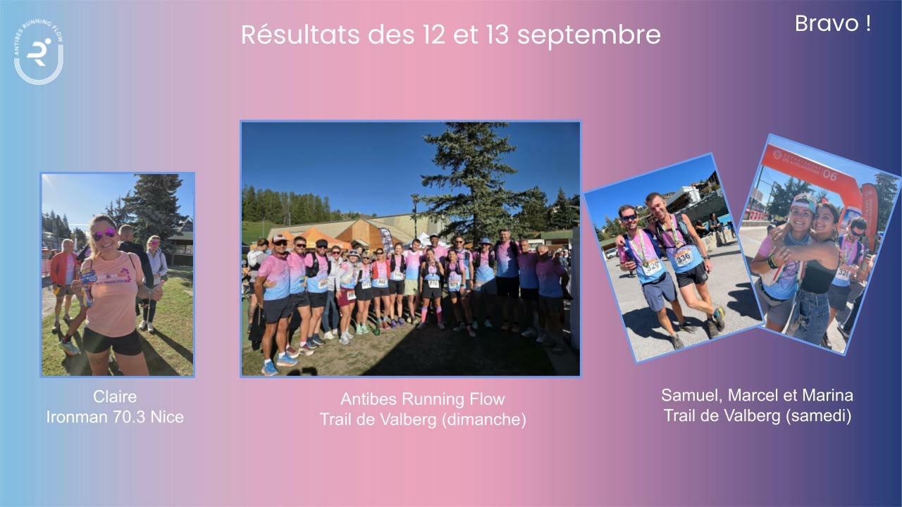 Résultats des 12 et 13 septembre 2026